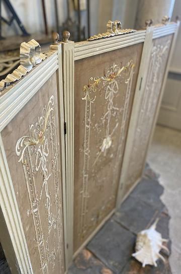 アンティークプチポアンのパーテーション【パディントン