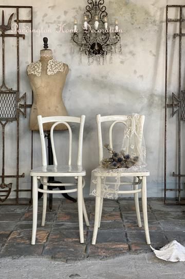 アンティーク　チェア　椅子　フレンチ アンティーク フレンチチェア?W - ANTIQUE LEAVES