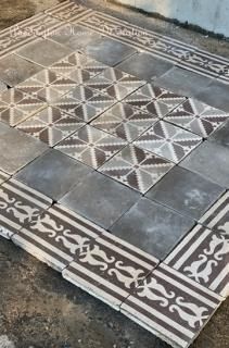 フランス直輸入アンティークタイル【パディントン