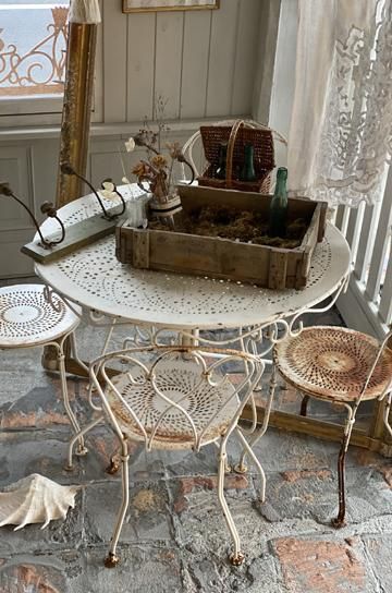 アイアンガーデンチェア【パディントン】｜アンティーク家具