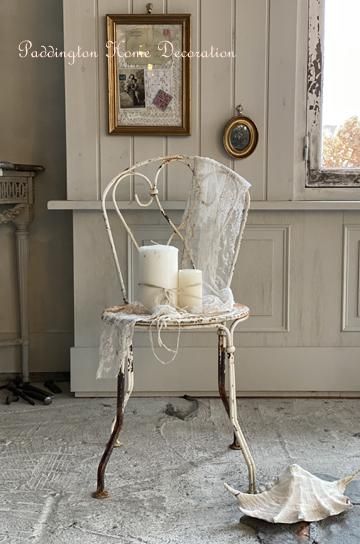 アイアンガーデンチェア【パディントン】｜アンティーク家具