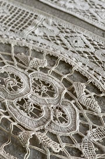 アンティークレース クロッシェ 大判 カーテン アンティークレース クロッシェ 大判 カーテン アンティーク