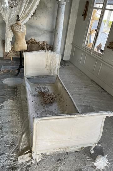 ルイ15世アンティークデイベッド【パディントン】｜アンティーク家具