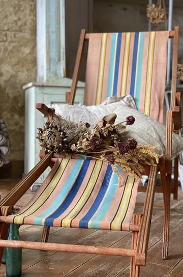 フレンチアンティークデッキチェア【パディントン】｜アンティーク家具