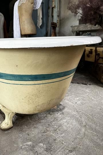 フレンチアンティークエナメルバスタブ【パディントン】｜アンティーク家具