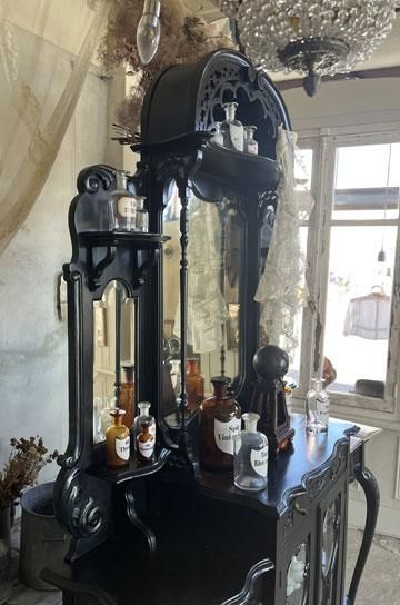 アンティークナポレオン三世キャビネット【パディントン