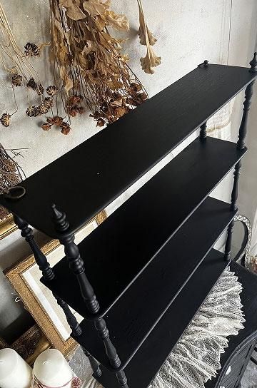 ブラックナポレオンシェルフ【パディントン】|アンティーク家具 ブラックナポレオンシェルフ【パディントン】|アンティーク家具
