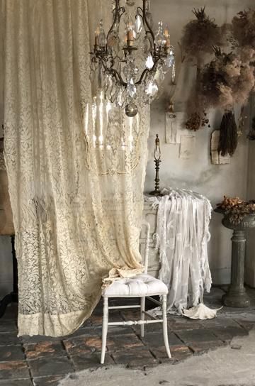 アンティークレースカーテン【パディントン】｜ブロカント