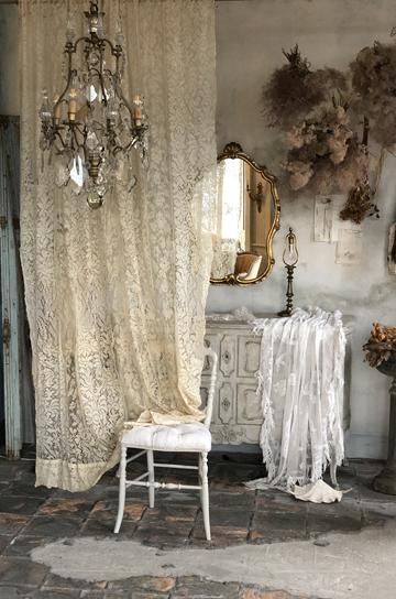 アンティークレースカーテン【パディントン】｜ブロカント