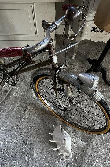 アンティーク調自転車オブジェ アメリカン レトロ アンティーク 自転車 ブリキ オブジェ