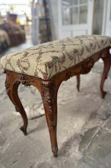 フランスアンティーク木製ピアノスツール/演奏用チェア/椅子イス(86-105) フランスアンティーク木製ピアノスツール/演奏用チェア/椅子イス(86