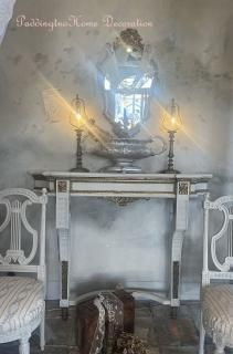 フランス アンティーク ルイ15世様式 大理石 彫刻 猫脚 コンソールテーブル 天板に大理石が敷かれたルイ15世様式のネコ脚ナイトテーブル
