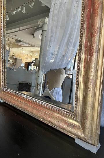 ナポレオン3世アンティークミラー【パディントン