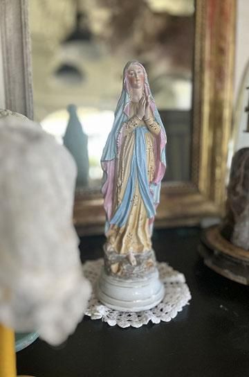 聖母マリアの陶器・飾り絵/パリの美術館展示品 Amazon.co.jp: DOARTDO 聖母マリア ウォールアート カトリック
