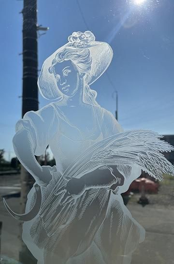 ロココ調テキスチャートリプルガラスドア【パディントン