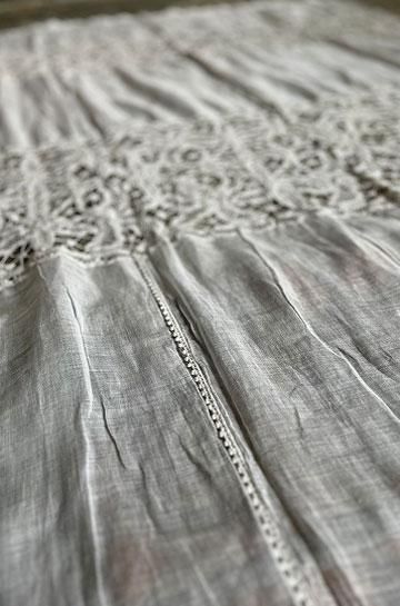 美品◇アンティークレースカーテン◇バテンレース◇ホワイト フレンチアンティークバテンレース【パディントン】｜ブロカント