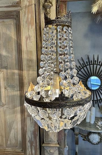 ️⃣プロフ必読❗️フランス アンティークシャンデリア クリスタル