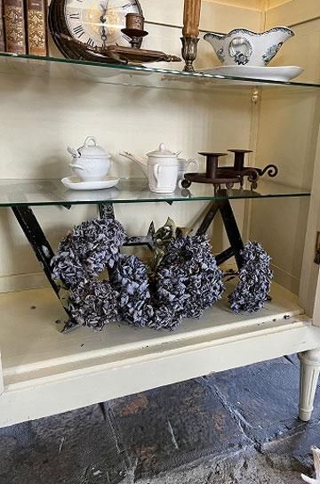 ルイ16世様式ガラスキャビネット【パディントン】｜アンティーク家具