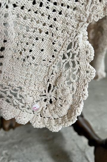 アンティークレース 大判 カーテン クロッシェ ベッドカバー アンティークレース クロッシェレース 大判 マルチカバー ベッド