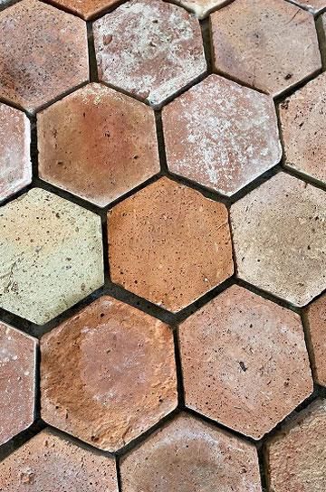 アンティークタイル六角形【パディントン】｜アンティーク家具