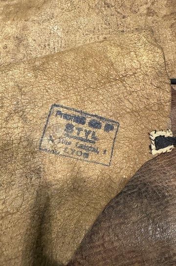 ヴィンテージレザーエプロン K39006