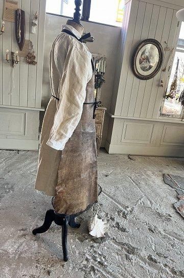 ヴィンテージレザーエプロン K39006