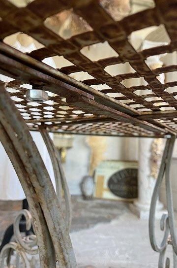 アイアンガーデンテーブル【パディントン】｜アンティーク家具