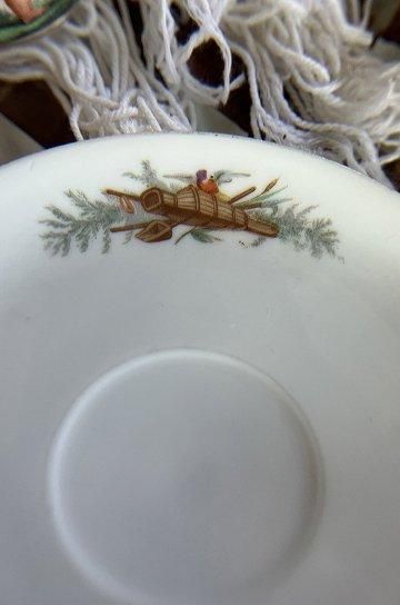 フレンチアンティークカップアンドソーサー【パディントン