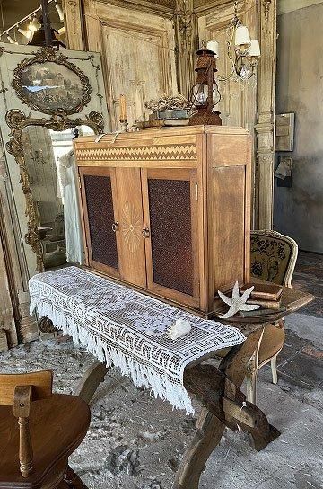 フレンチウォールキャビネット【パディントン】｜アンティーク家具