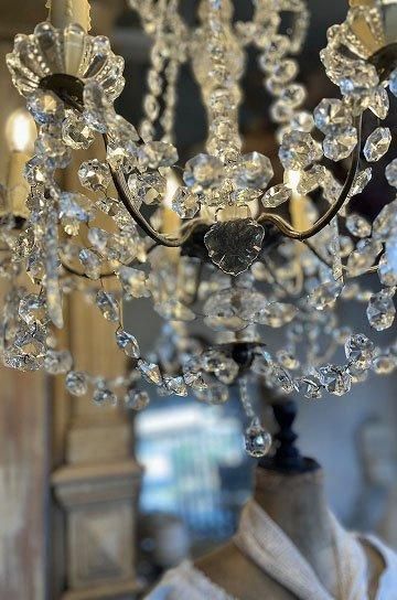 クリスタルドロップシャンデリア【パディントン】｜アンティーク家具