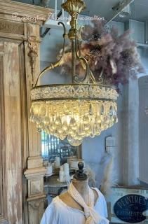 シャンデリアイタリア製 百合 水仙