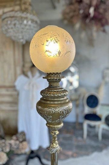 ブロンズフロアスタンドライト【パディントン】｜アンティーク家具