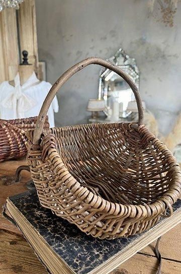 フランスアンティーク パピエの羽 オブジェ ブロカント フレンチアンティークパニエ【パディントン】｜ブロカント