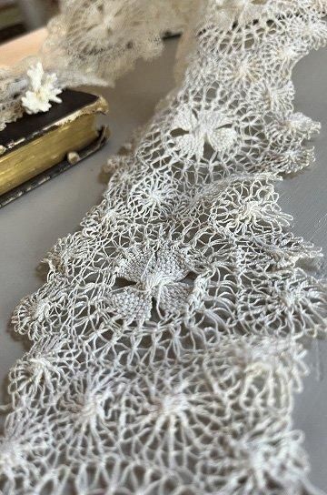 スリランカ　ボビンレース　アンティーク スリランカ ボビンレース アンティーク 60センチ - メルカリ