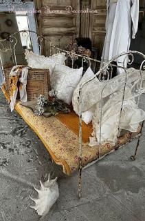 ロココ調アンティークベッド【パディントン】｜アンティーク家具