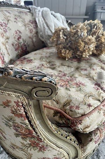 ロココ調シングルソファ【パディントン】｜アンティーク家具