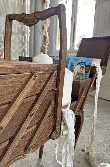 フレンチソーイングボックス