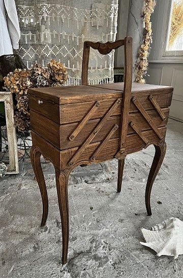 アンティーク裁縫箱