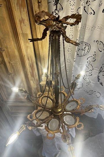ルイ16世カメオシャンデリア【パディントン】｜アンティーク家具
