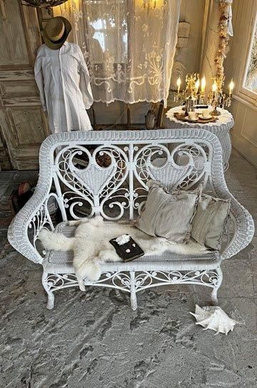 フレンチラタンバンケットソファ【パディントン】｜アンティーク家具