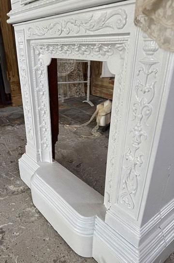 フレンチアンティーク　マントルピース マントルピース 組み立て式 オーダーページ ラック シェルフ