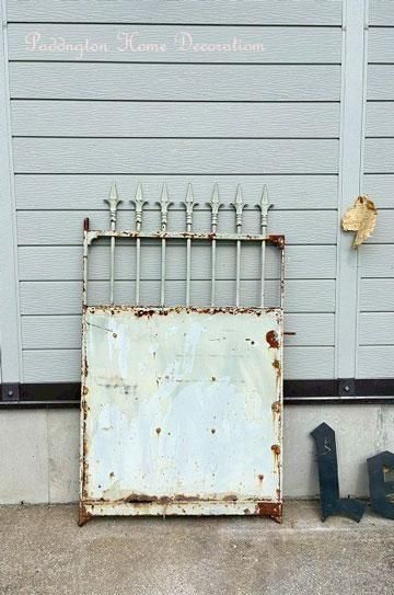 フランスアンティーク　フェンス フランスアンティーク家具 アイアンフェンス フレンチガーデン