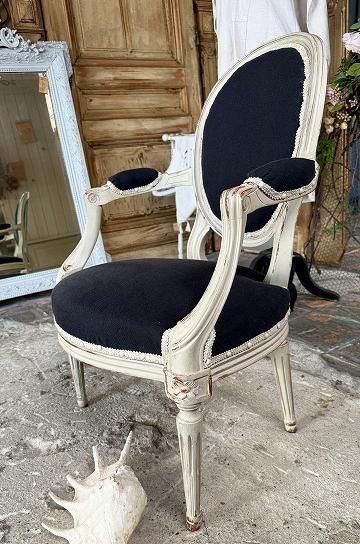 ルイ16世バックバックアームチェアb【パディントン】｜アンティーク家具