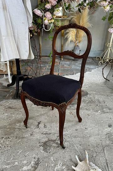 ロココ調バルーンバックチェア【パディントン】｜アンティーク家具