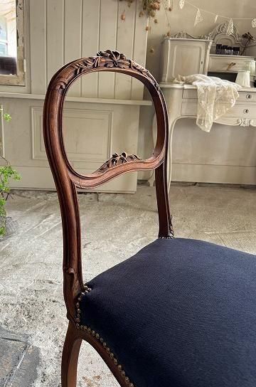 ロココ調バルーンバックチェア【パディントン】｜アンティーク家具