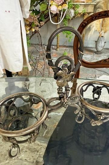 シルバー製クリスタルサーヴィスセット【パディントン】｜アンティーク家具