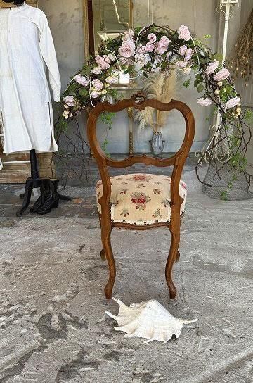 【状態良好】ITO トムソン椅子　ロココ調カバー付き 状態良好】ITO トムソン椅子 ロココ調カバー付き