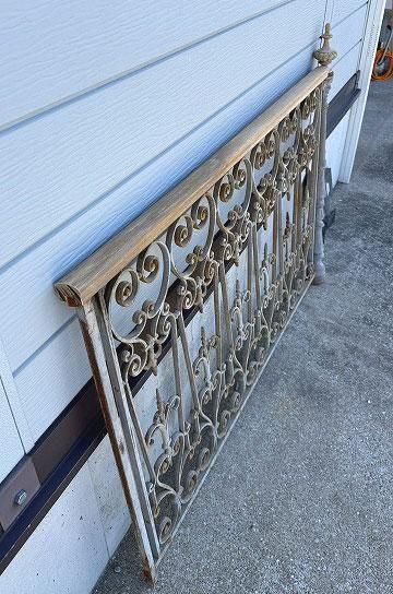 フレンチハート模様アイアンフェンス【パディントン