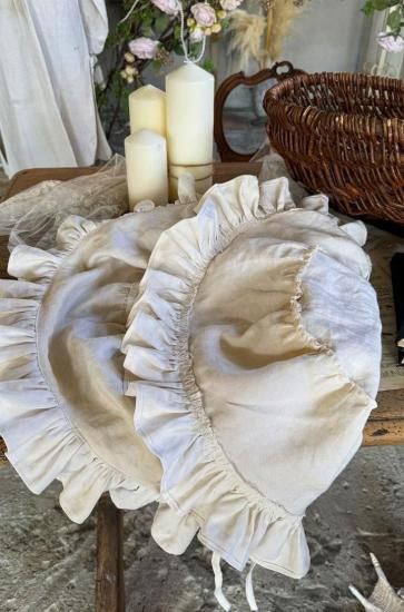 アンティークパニエ アンティークレースのカバー付き アンティークパニエ アンティークレースのカバー付き パニエ