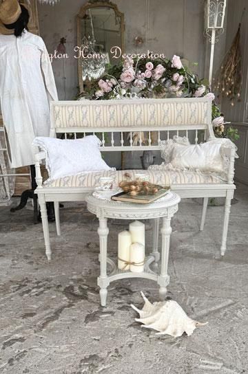 フランスアンティーク　ケインの2段ローテーブル　ルイ16世スタイル フランスアンティークケインの2段ローテーブルルイ16世スタイル